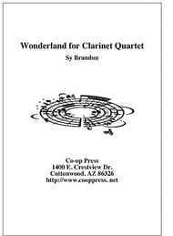 Wonderland for Clarinet Quartet ePrint cover Thumbnail